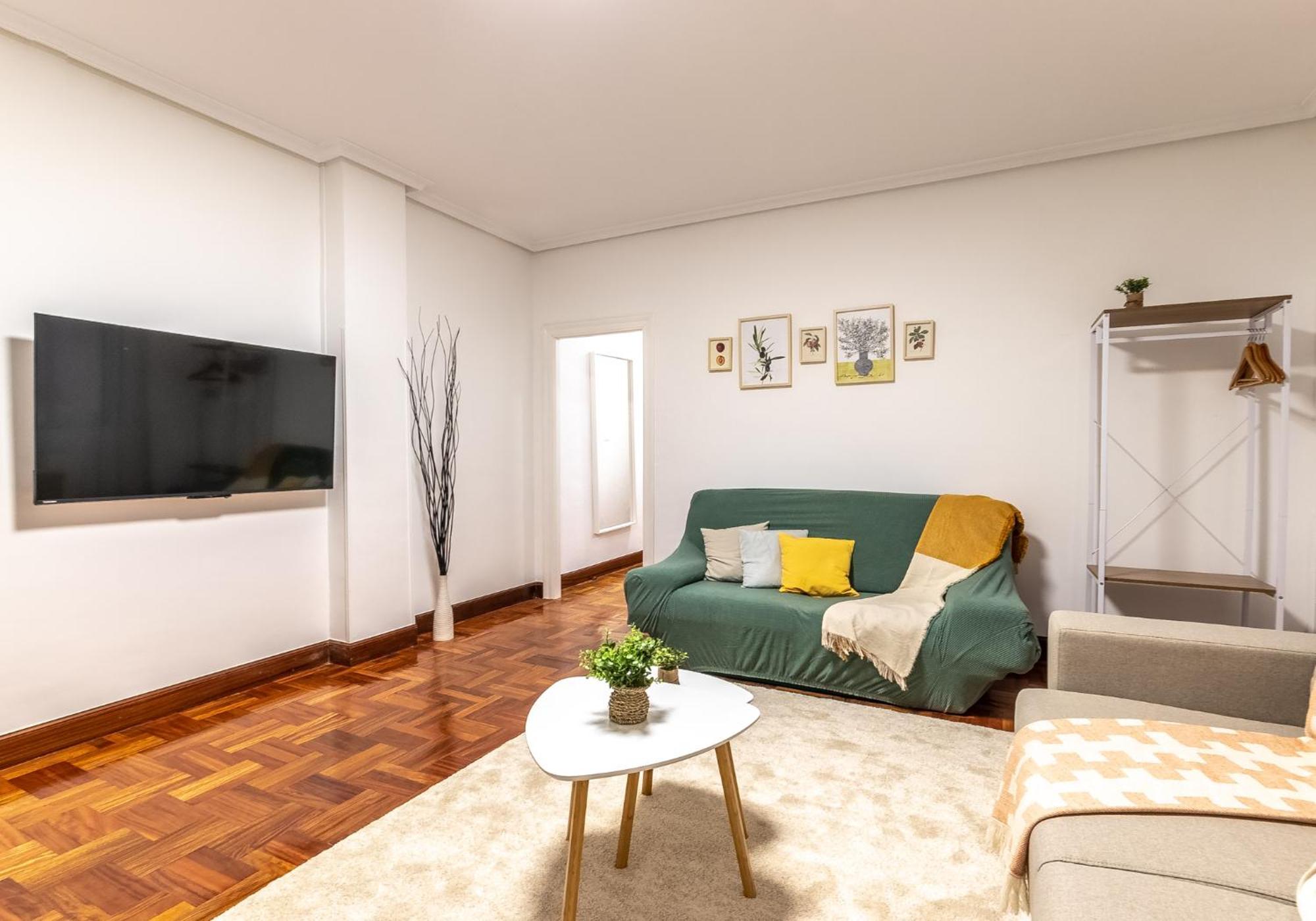 Apartment 1 Parada Al Casco Viejo, 1 Min En Metro - Santutxu Bilbao